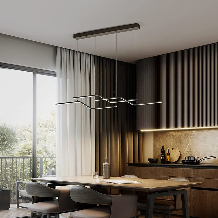 Feldt 3 light kitchen island online linear pendant orren ellis