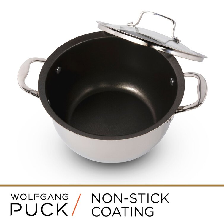 Wolfgang Puck 6-Piece Stainless Steel Pots and Pans
