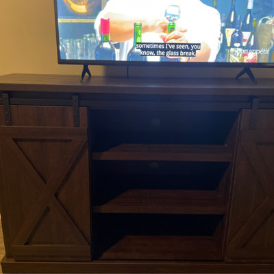 Three Posts™ Lorraine TV Stand for TVs up to 60 & Reviews