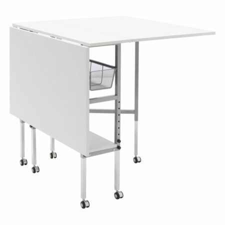 58.75” x 36.5” Foldable Sewing Table with Sewing Machine Platform