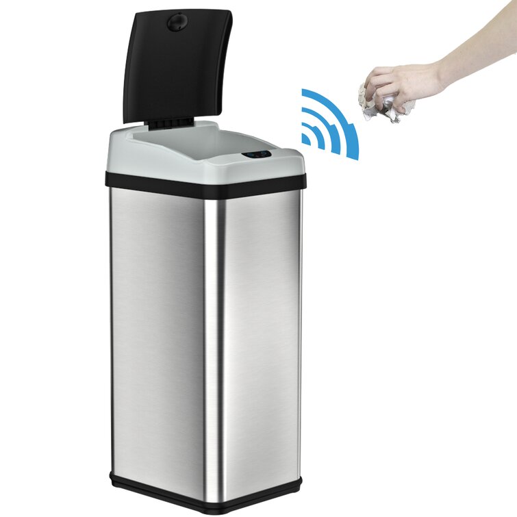 Motion Sensor Trash Can, Kitchen Trash Can 13 Gallon