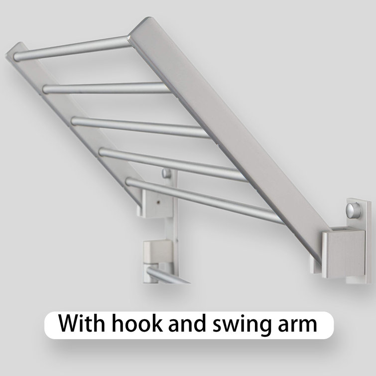 Wall Mounted Drying Rack Barwefurniture