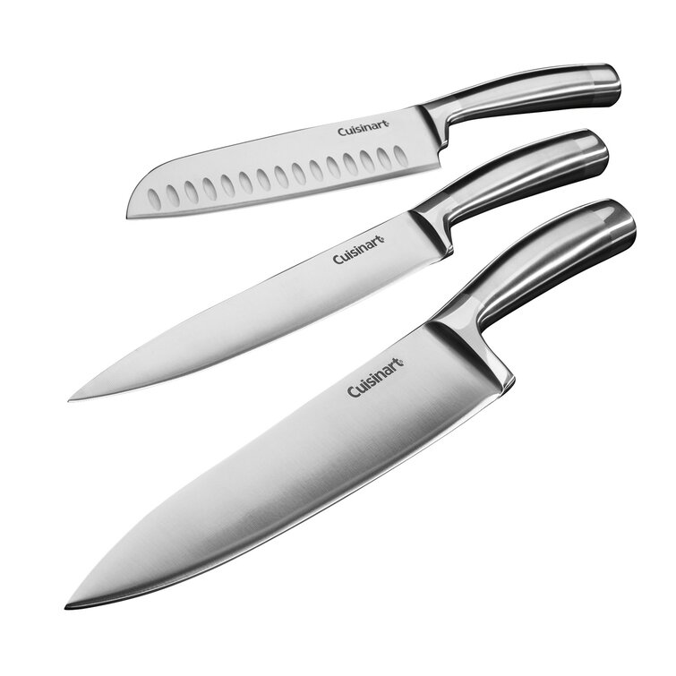 Cuisinart German Stainless Steel Hollow Handle Knife Block, Set of 15