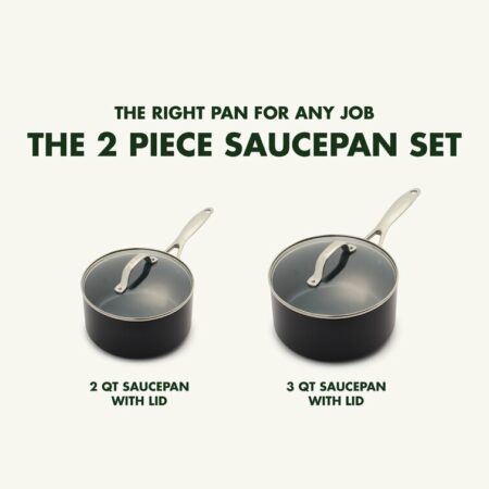 Valencia Pro Ceramic Nonstick 2-Quart Saucepan with Lid