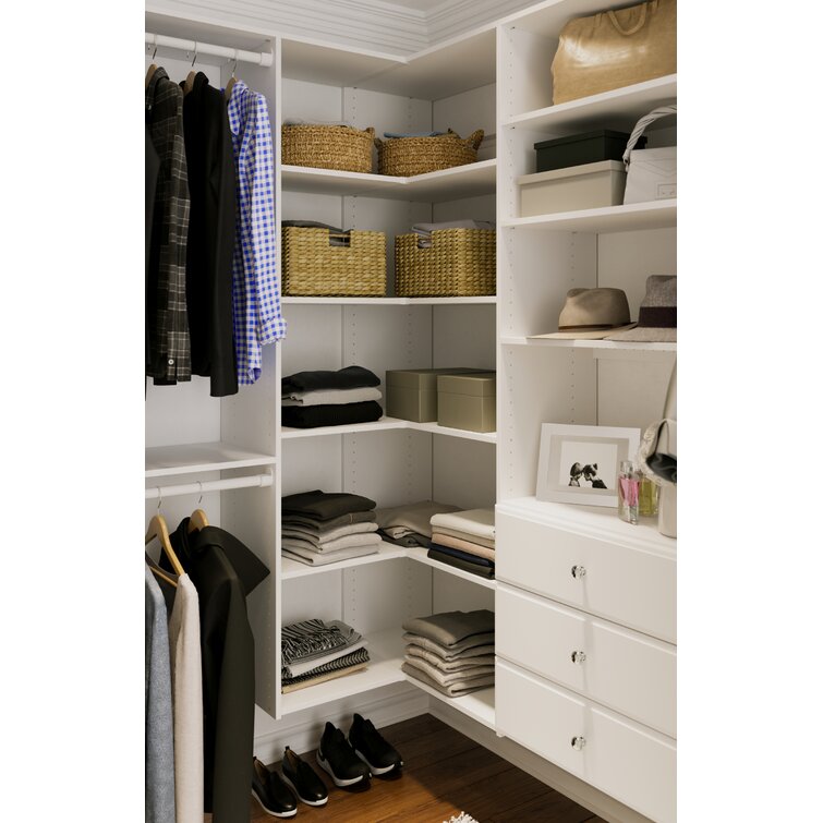 Grid 30.5″ W Closet Corner System 