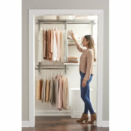 How To Install A Rubbermaid Configurations Closet Kit 