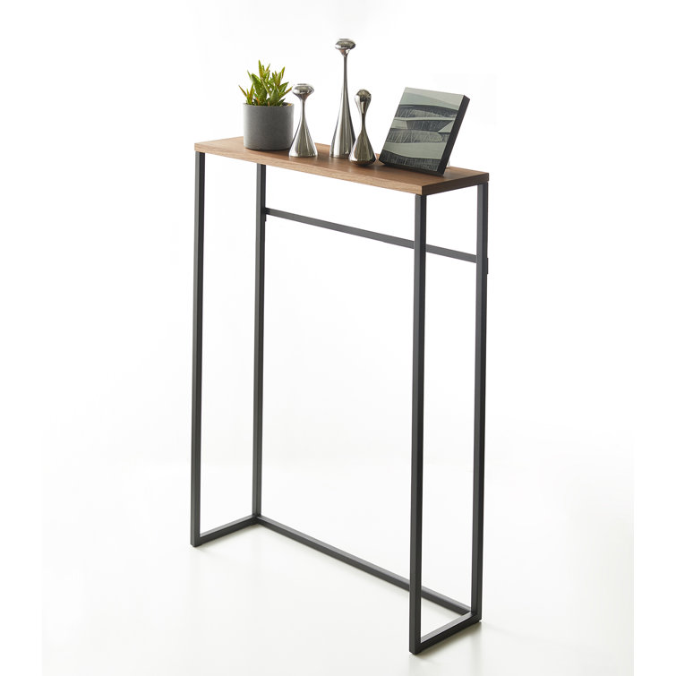 Tower Yamazaki Home Slim Console Table, Narrow Accent Table For